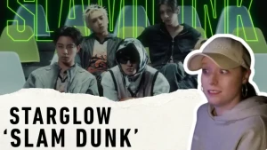 JessReacts764 - STARGLOW / Slam Dunk -Music Video- 