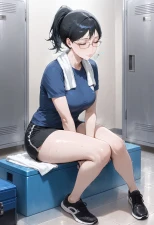LewdCreationAI - Kiyoko Shimizu After Volleyball | Haikyū!! REQUEST [74]