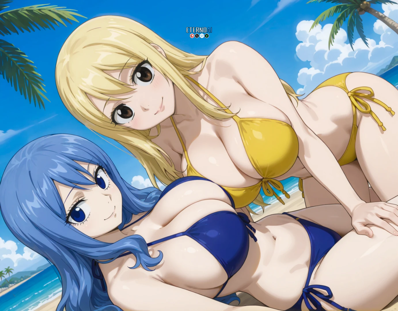 EternoAI - Lucy and Juvia | Fairy Tail