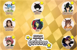 kingdomvelvet - CotM of OC-Tober - Character Poll