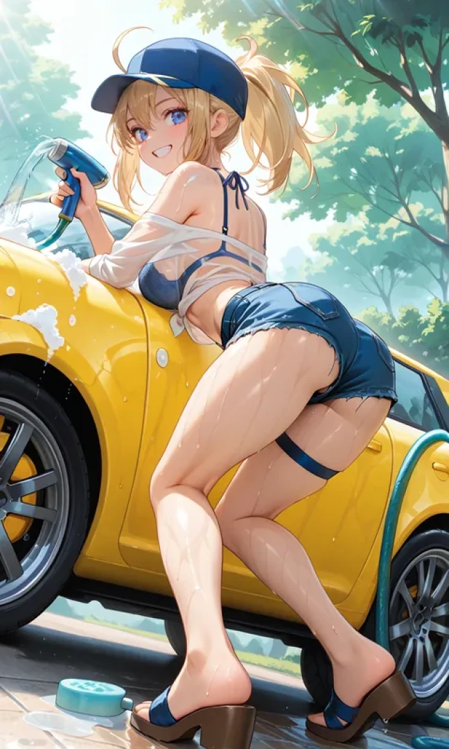 13thsephiroth - [Caster Class 260728] Car Wash | Ria | The World of Otome Game is a Second Chance for Broken Swords