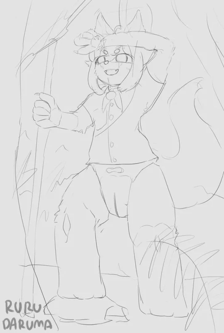 Ruru Daruma - CM WIP -OC-