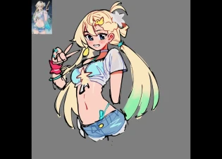 KaatoKunArt - Summer Lynae (timelapse)