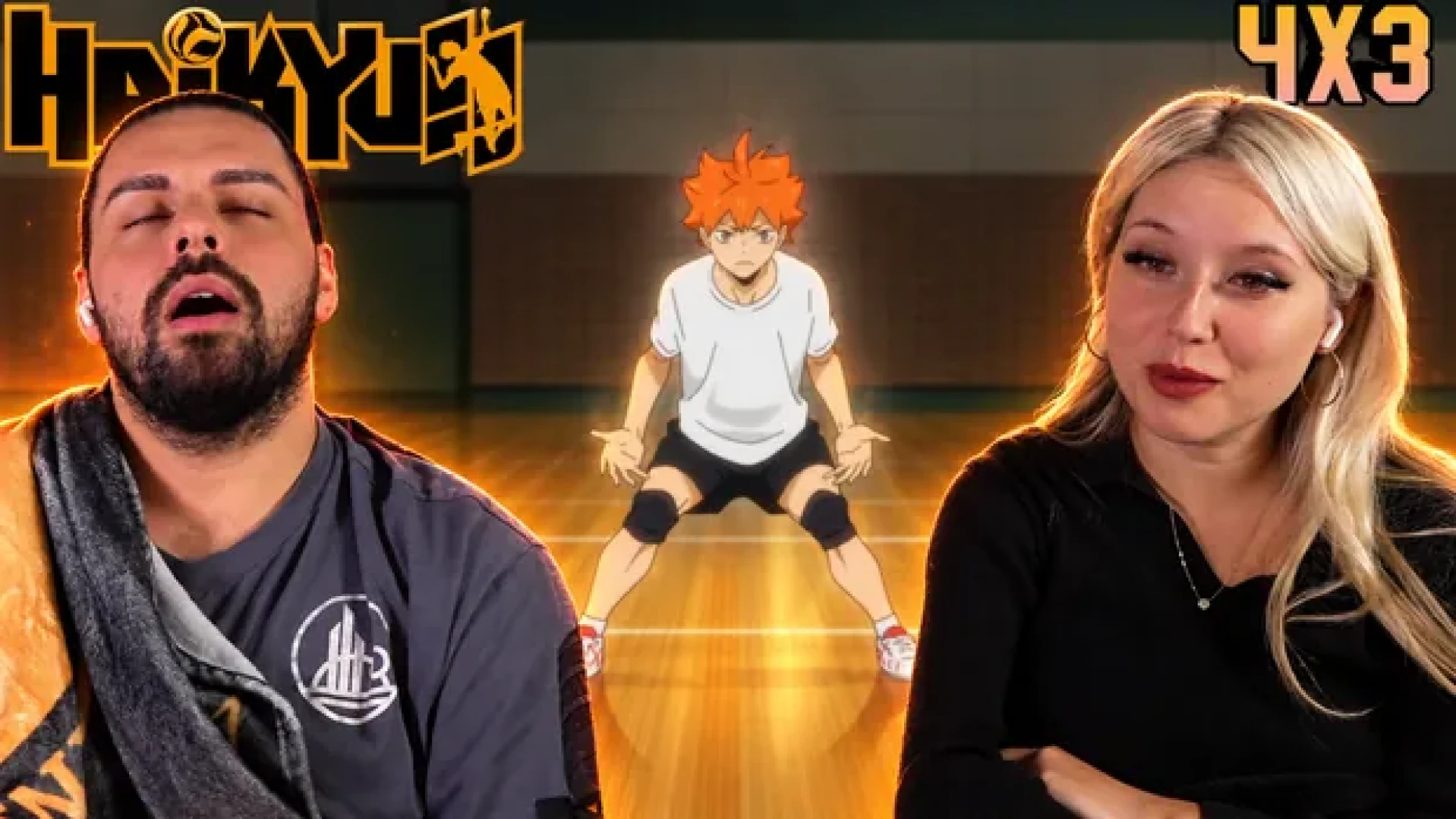Deniz and Masha - HINATA IS GRINDING!! | Haikyu!! 4x3 Reaction! | Deniz & Masha