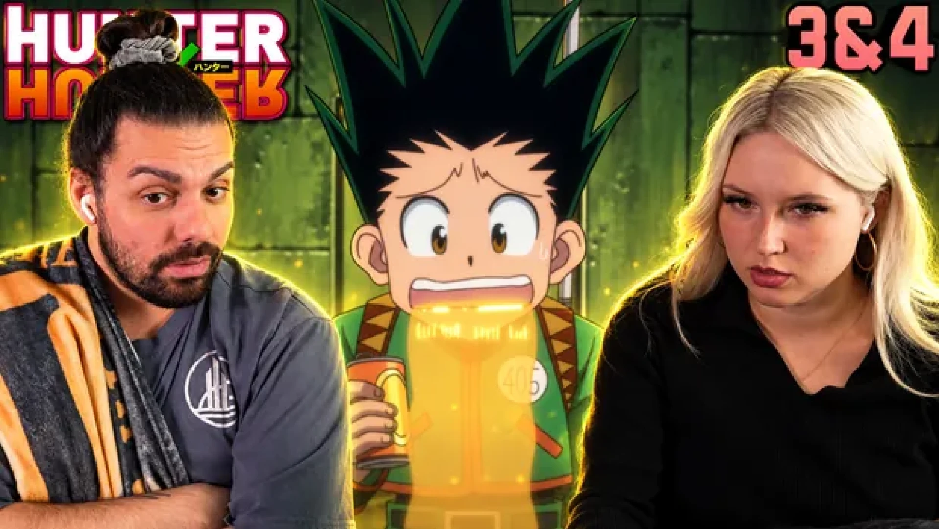 Deniz and Masha - HUNTER EXAM IS ALREADY SO DIFFICULT! | Hunter x Hunter 3&4 Reaction! | Deniz & Masha