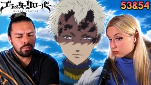 Deniz and Masha - VENGEANCE'S FACE REVEAL! | Black Clover 53&54 Reaction! | Deniz & Masha