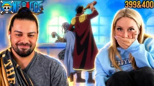 Deniz and Masha - THE FREEST MAN IN THE SEA.. | One Piece 399&400 Reaction! | Deniz & Masha