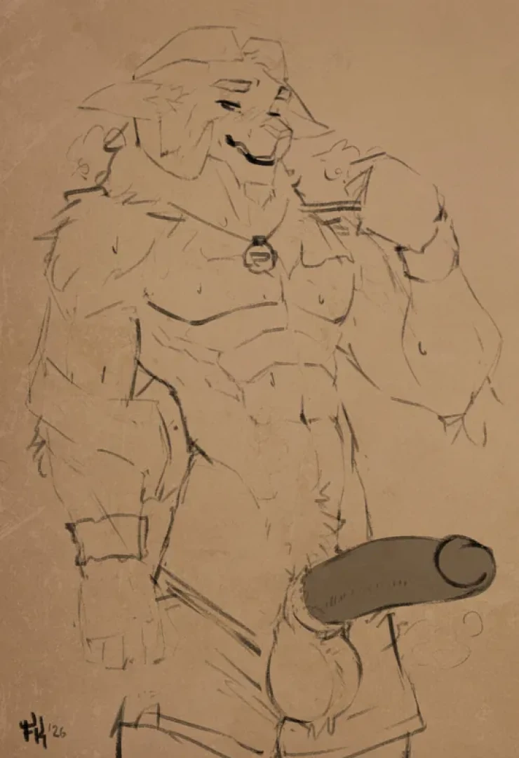 fluffkevlar - Massak at the Gym [sketches]