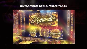 SHIIIWO - KOMANDER GFX & NAMEPLATE