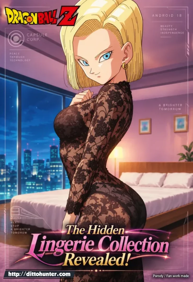 DiTtO HuNtEr - Android 18 (Dragon Ball Z) The Hidden Lingerie Collection Revealed!