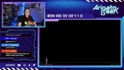 ArigatoGeek - CAPITULO 9 Y 10 | TP2 | Welcome to Demon School! IRUMA-KUN | REACCIÓN Twitch