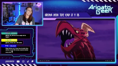 ArigatoGeek - CAPITULO 17 Y 18 | TP2 | Welcome to Demon School! IRUMA-KUN | REACCIÓN Twitch