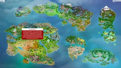 SimMattically -  Public Release: Immersive World Map