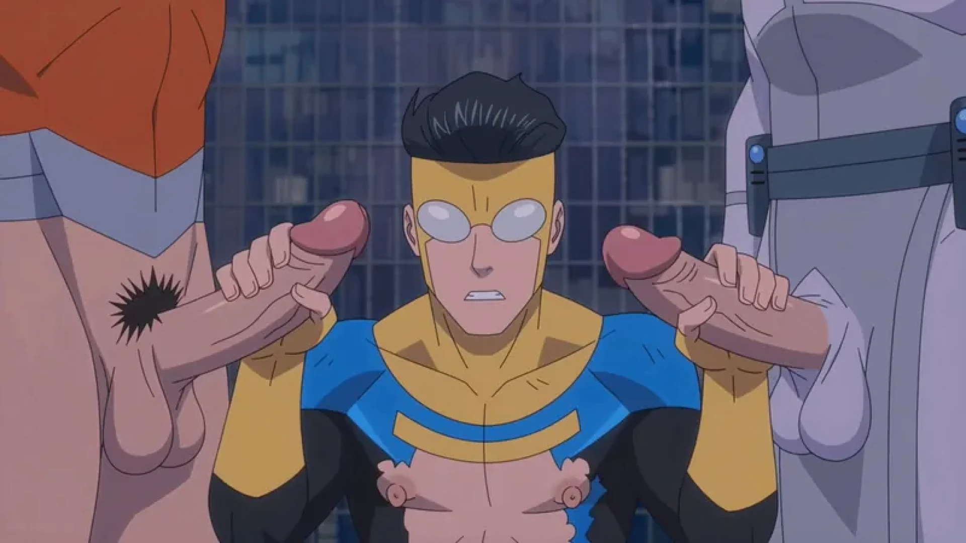 Gilxxgamesh - Invincible x Thragg x Conquest - 1:14 min blowjob+anal animation - link in description — page 1