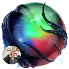 The Griffon's Saddlebag - Chromatic Obsidian Orb