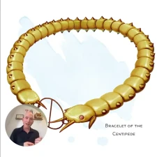 The Griffon's Saddlebag - Bracelet of the Centipede