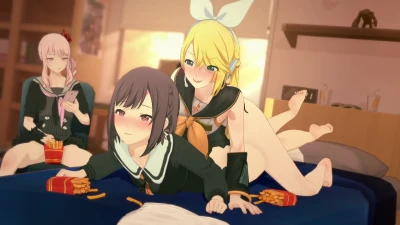 RinAiri~ - Various Free Animations - Airi/Ena/Akito - Airi/Minori/Haruka - Rin/Ena Rin/Mizuki part 3