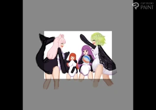 unyagi3sei - 【イラスト】みんなでシャチおむつ！