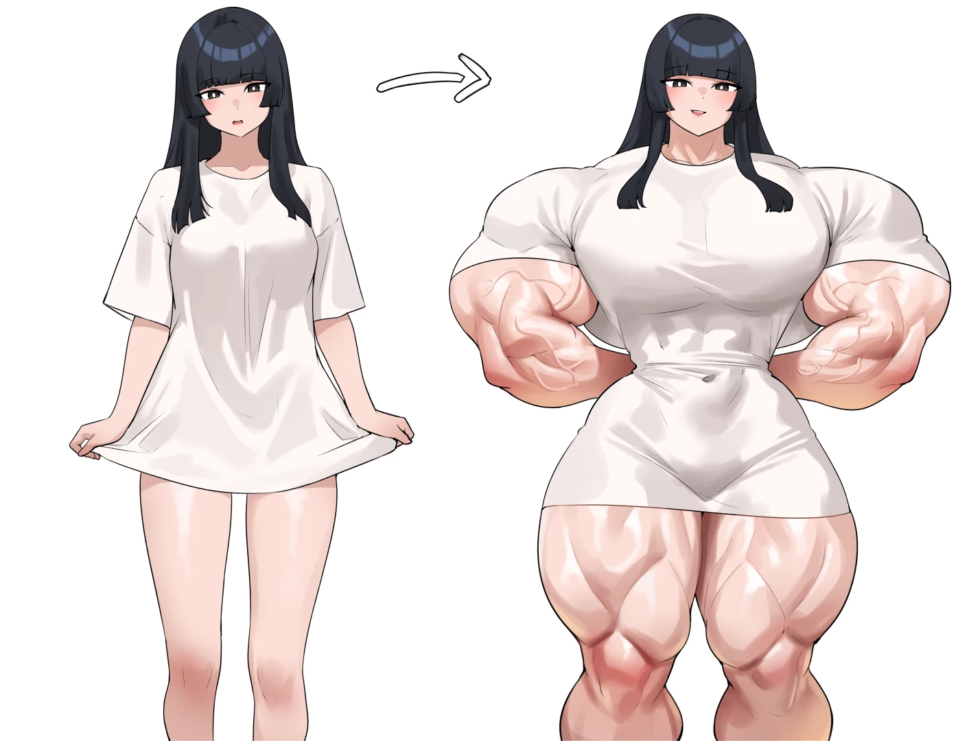 musctonk - fitting clothes