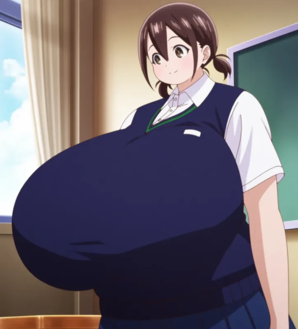 Elmenois - Commission Honoka Hara (& Weight Gain) Breast Expansion