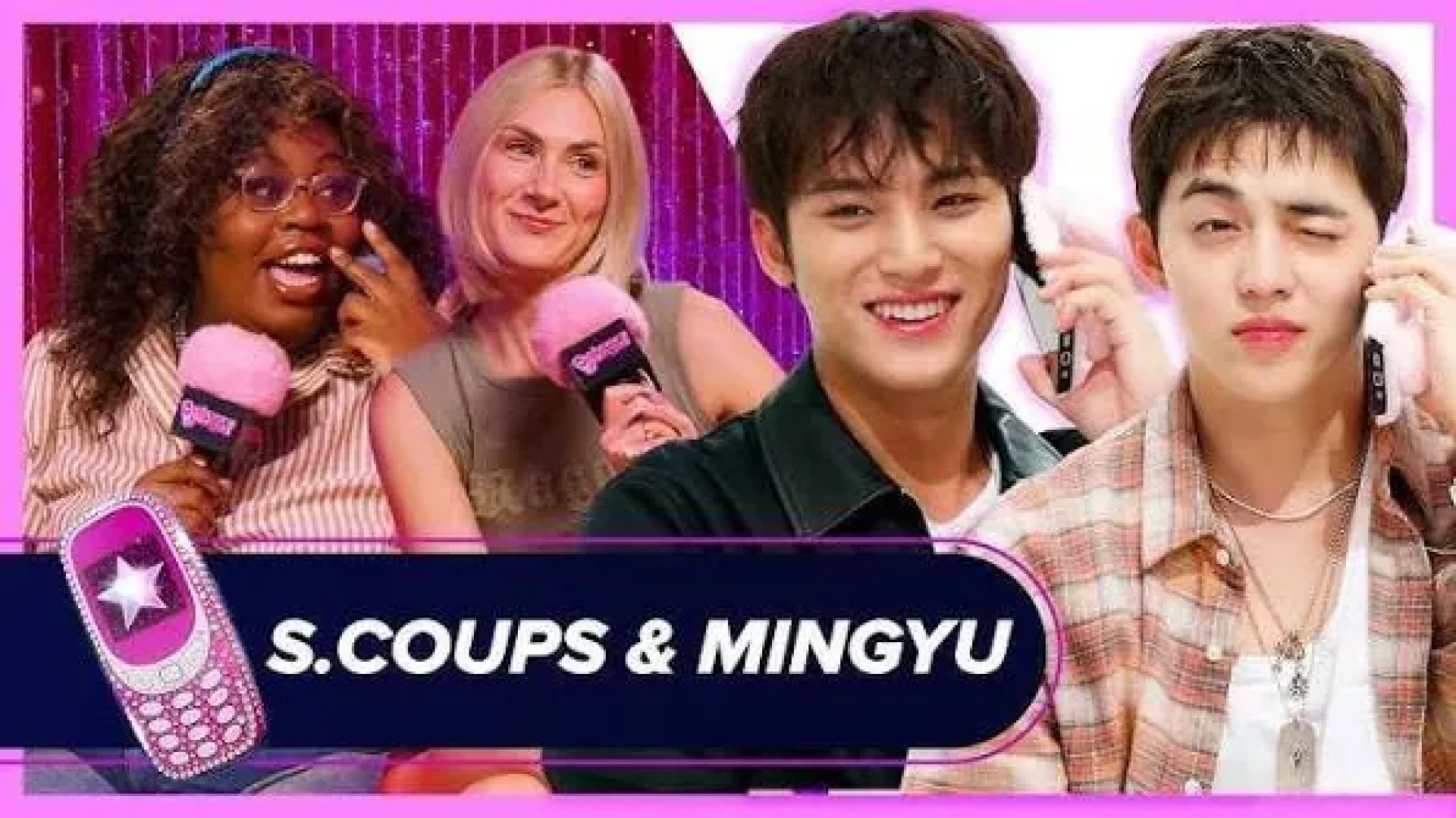 angiereacts - S.Coups & Mingyu Phone a Fangirl