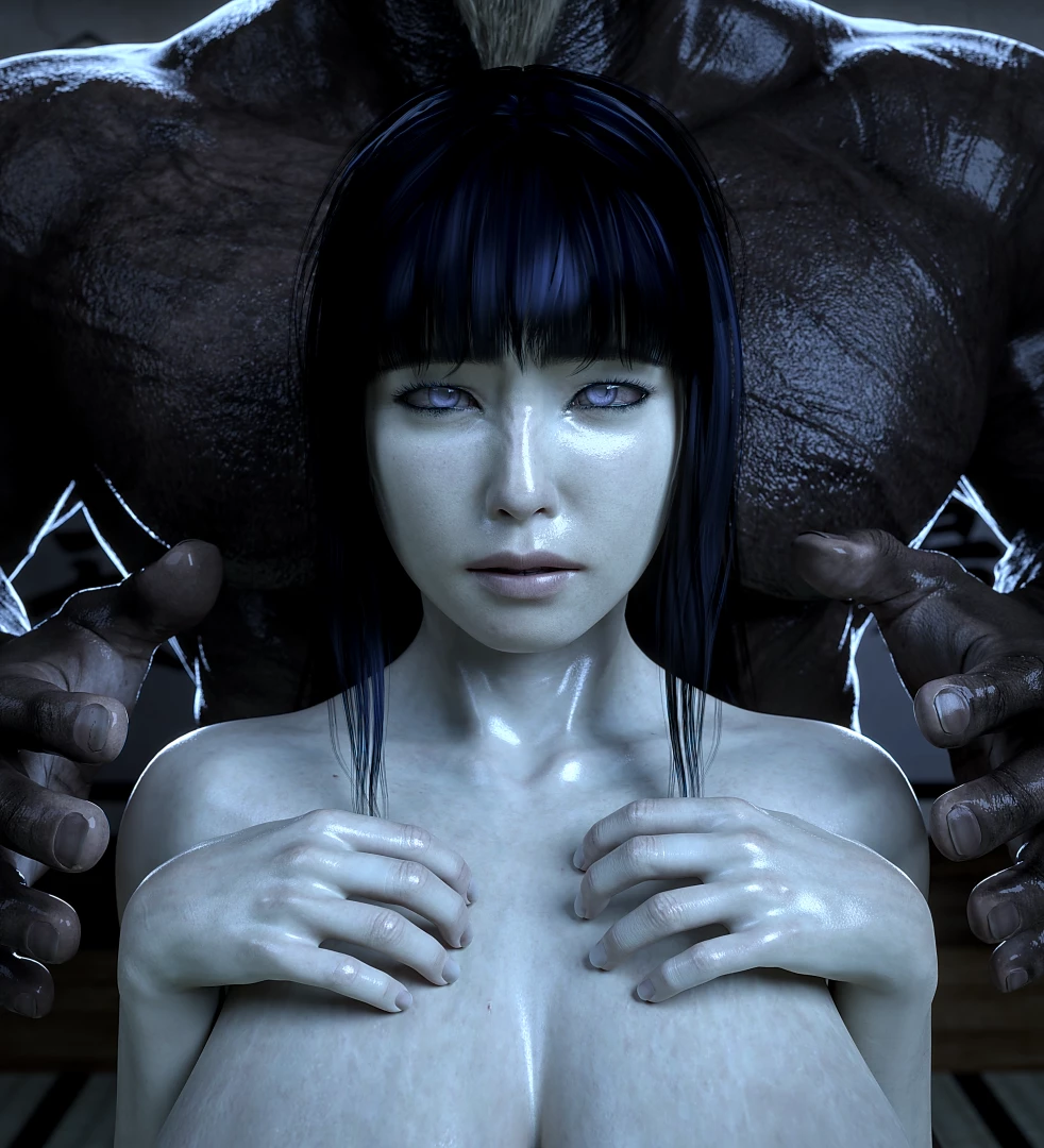 Darkshine3D - [Close-up] Hinata Hyūga (Naruto Shippūden) - A Kunoichi's Duty — page 1