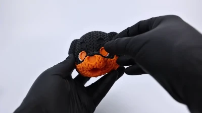 Whale 3D Studio - (Original) Rottweiler Dog - Knitted Version - Multipart