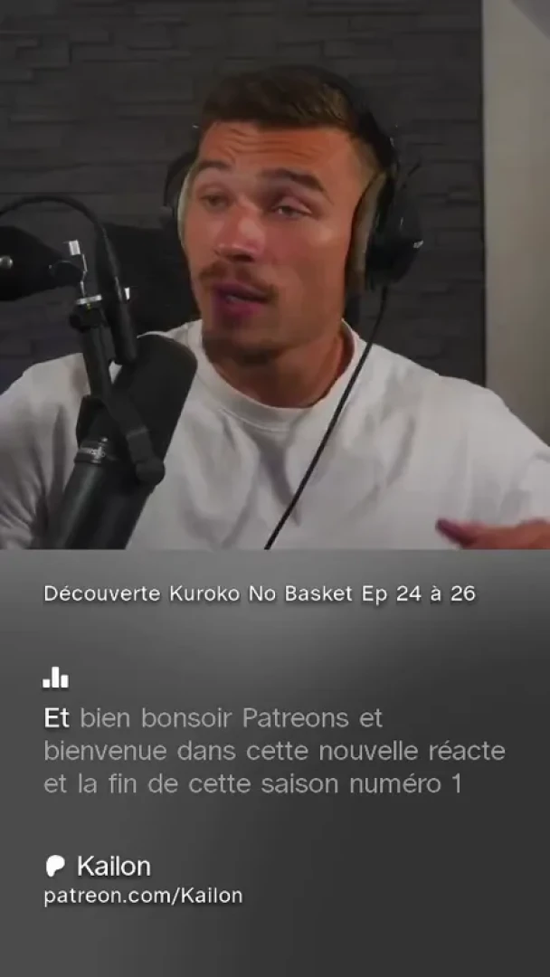Kailon - Découverte Kuroko No Basket Ep 24 à 26