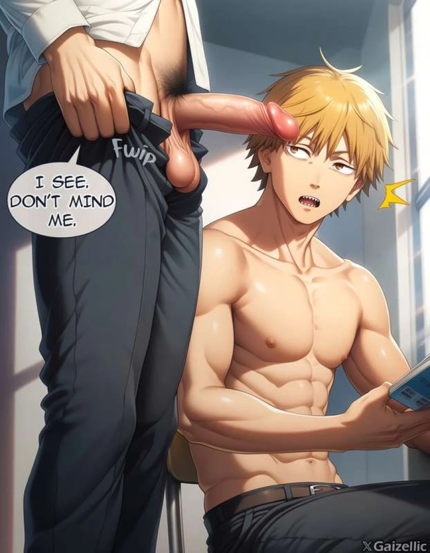 Gaizellic - (Shorts) Aki’s Sneaky Study Sabotage! - Aki Hayakawa, Denji