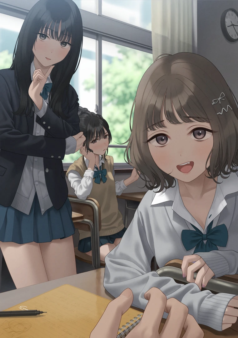 モミ兄弟 - あおいちゃんの友達に絡まれた 差分6p — page 1