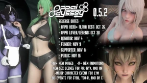 OppaiOdyssey - 0.5.2 Release Dates