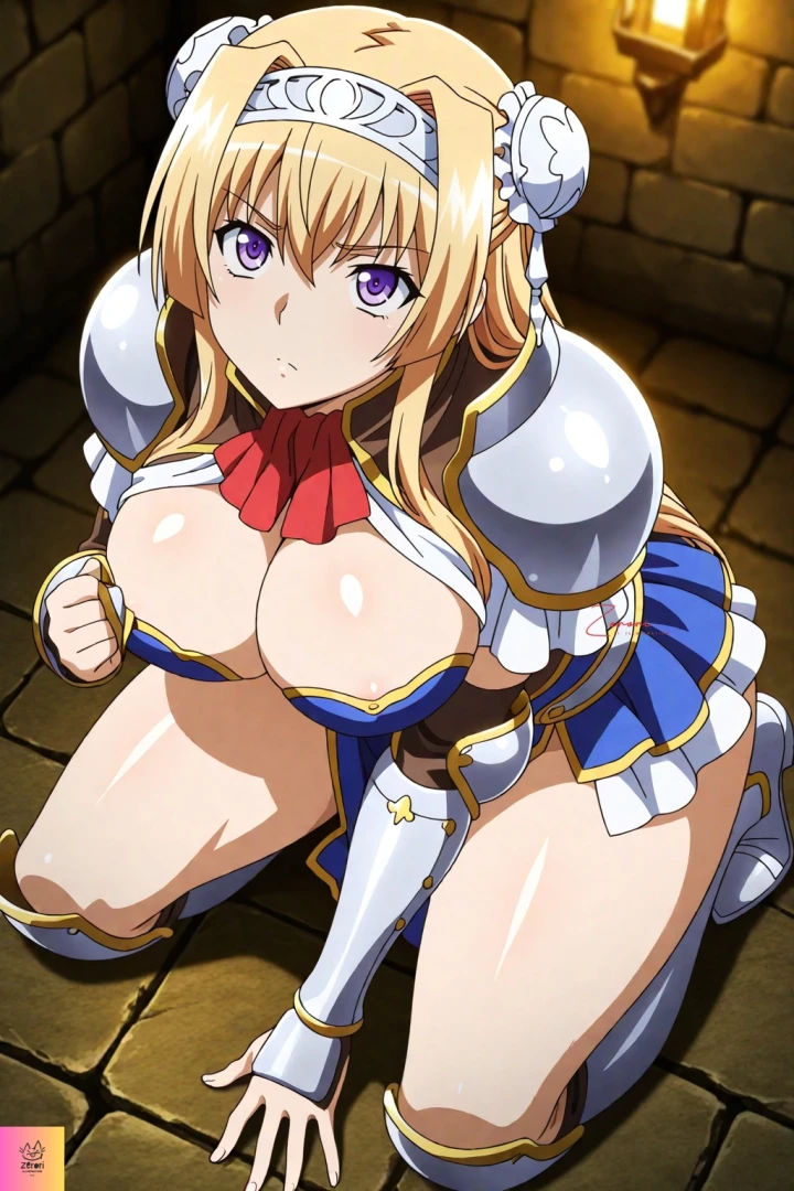 Zerori@AI Illustrator - [All Piece Plan]105枚(zip,pdf付き)　アリシア・アルクトゥールス(黒獣) Alicia Arcturus(kuroinu)  