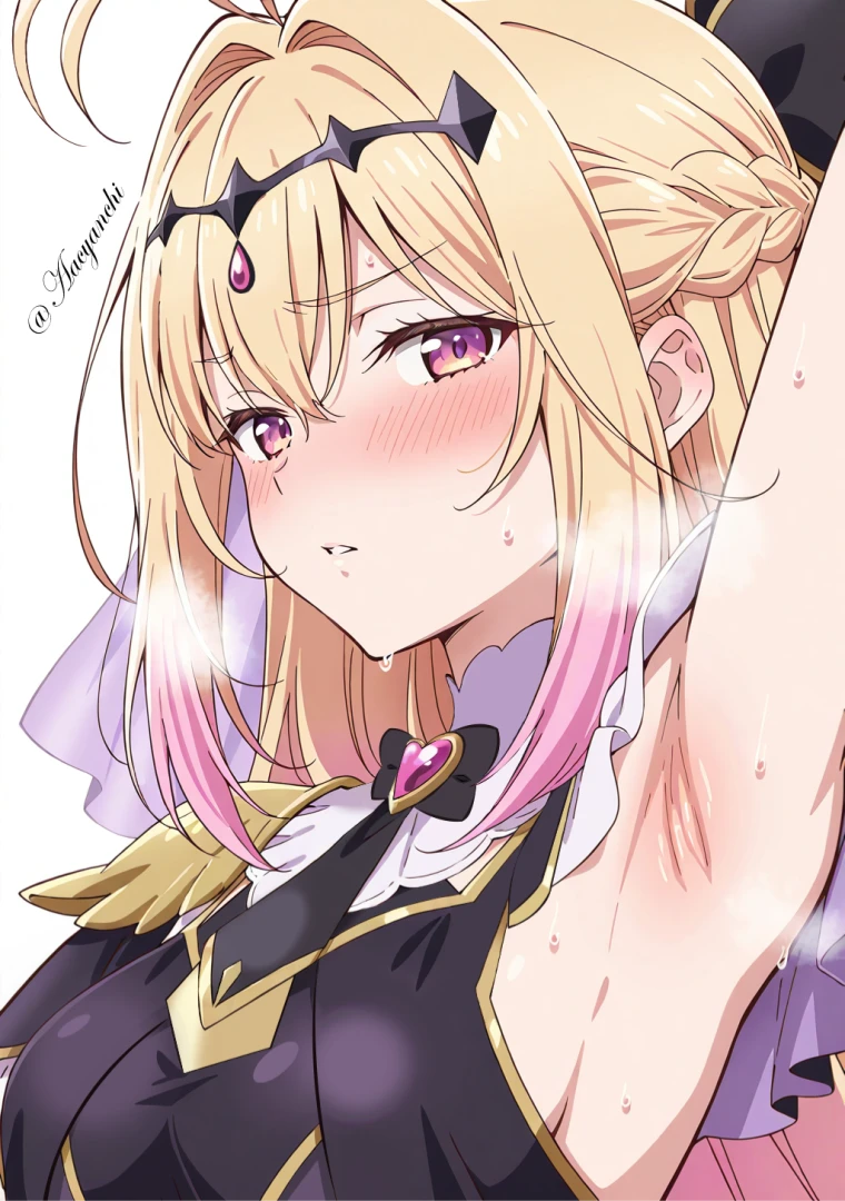 あぁちゃん - キュアア〇カナ・Sちゃんに腋チェックさせてもらう♡(＋腋コキ差分