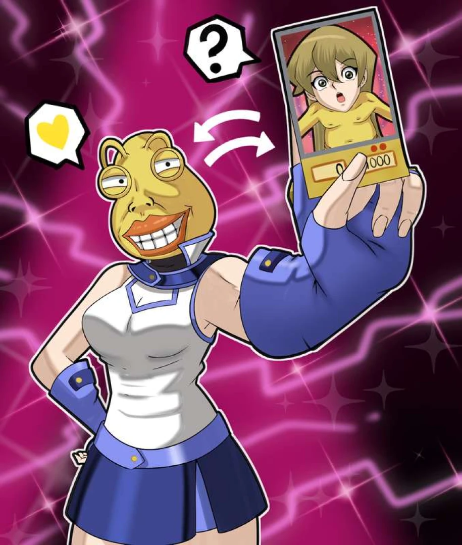fractal 2 - Alexis rhodes and ojama head swap / headless version 
