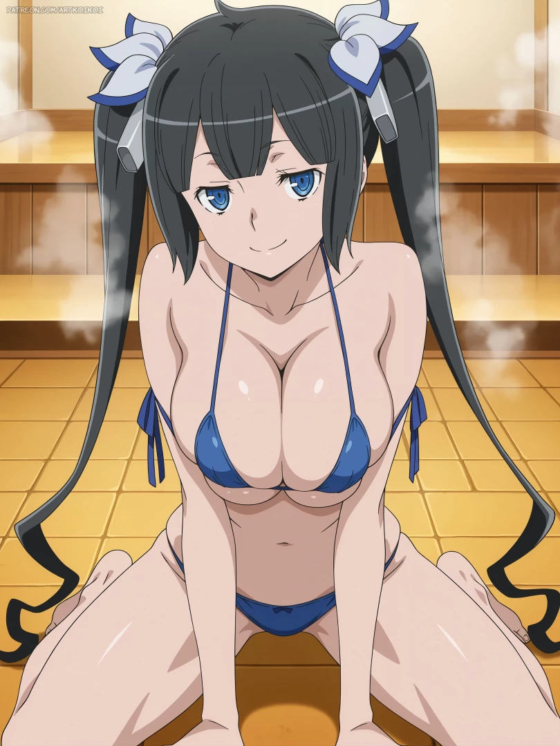 artkoikoi - [Sample] Hestia | Is It Wrong to Try to Pick Up Girls in a Dungeon? 