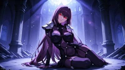 artkoikoi - (Wallpapers) Sung Jin-ah and Scathach