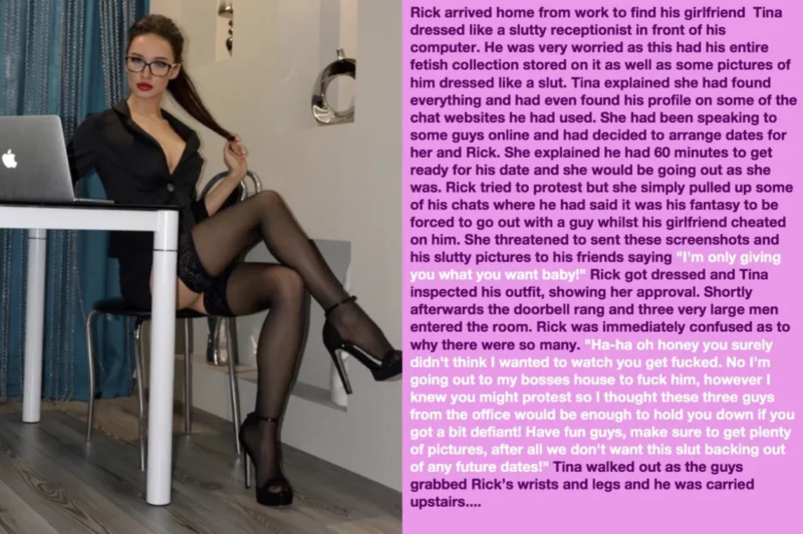 Rachel's Beta Captions - I'm Only Giving You What You Want!