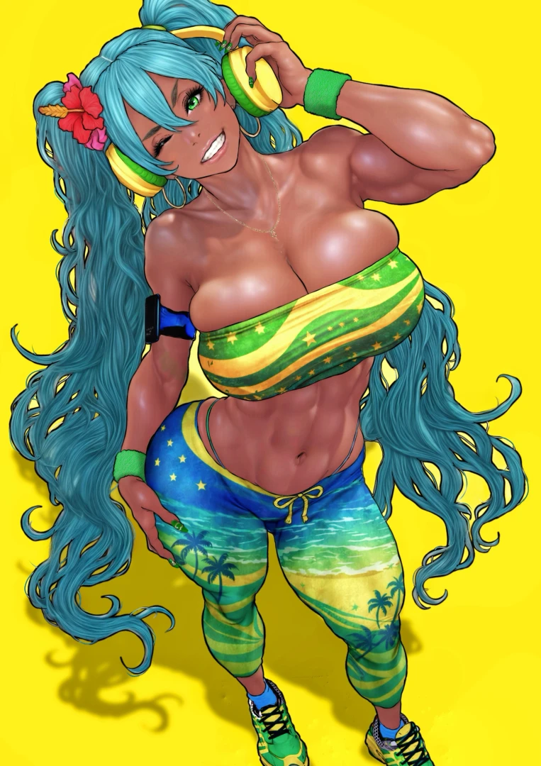 RUKIA's Gallery - Brazilian miku ︎ commission work