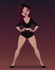 The Multiverse.Ai - Beret Girl | An Extremely Goofy Movie | Free Wallpapers