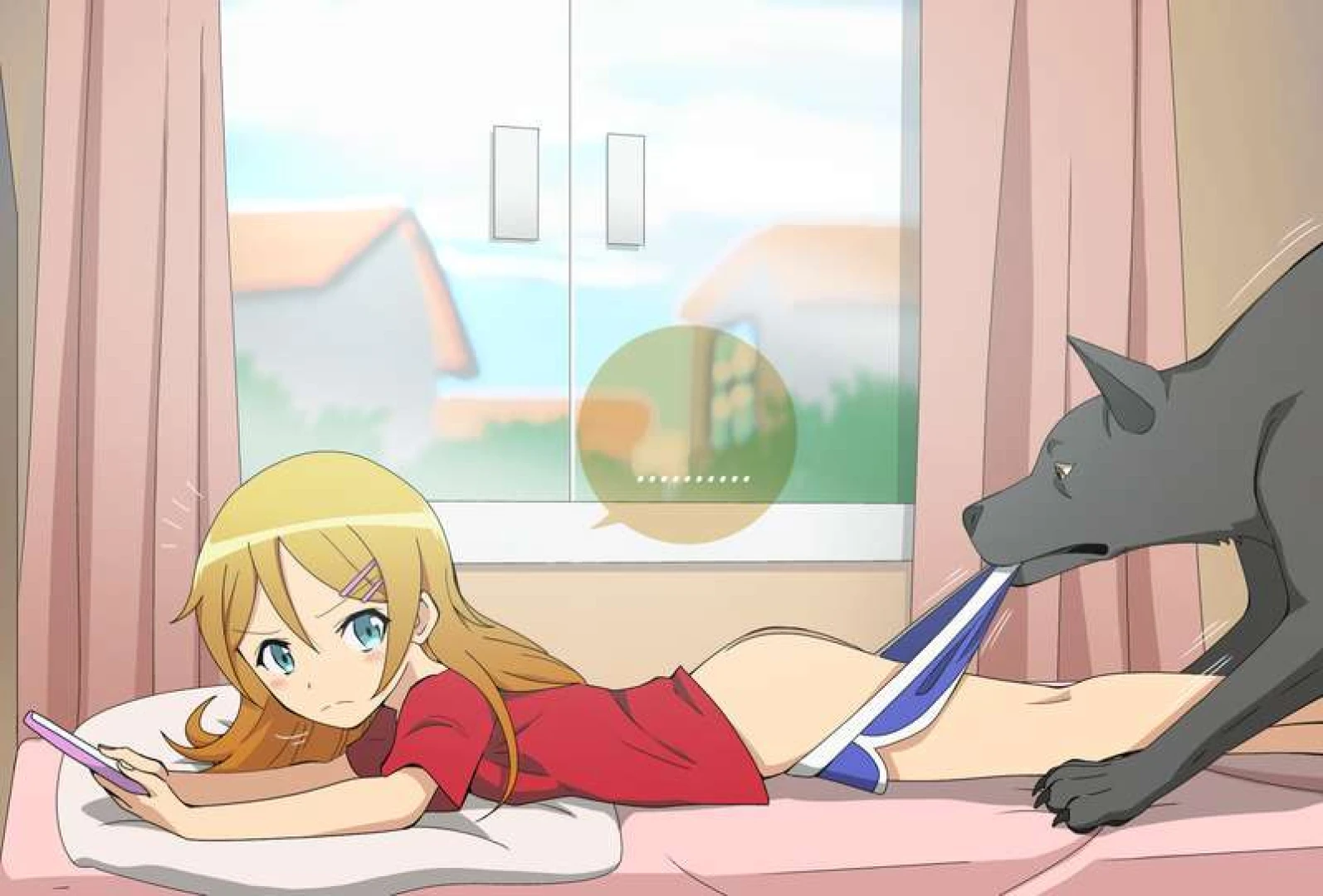 Takeno - Kirino Kousaka X Dog