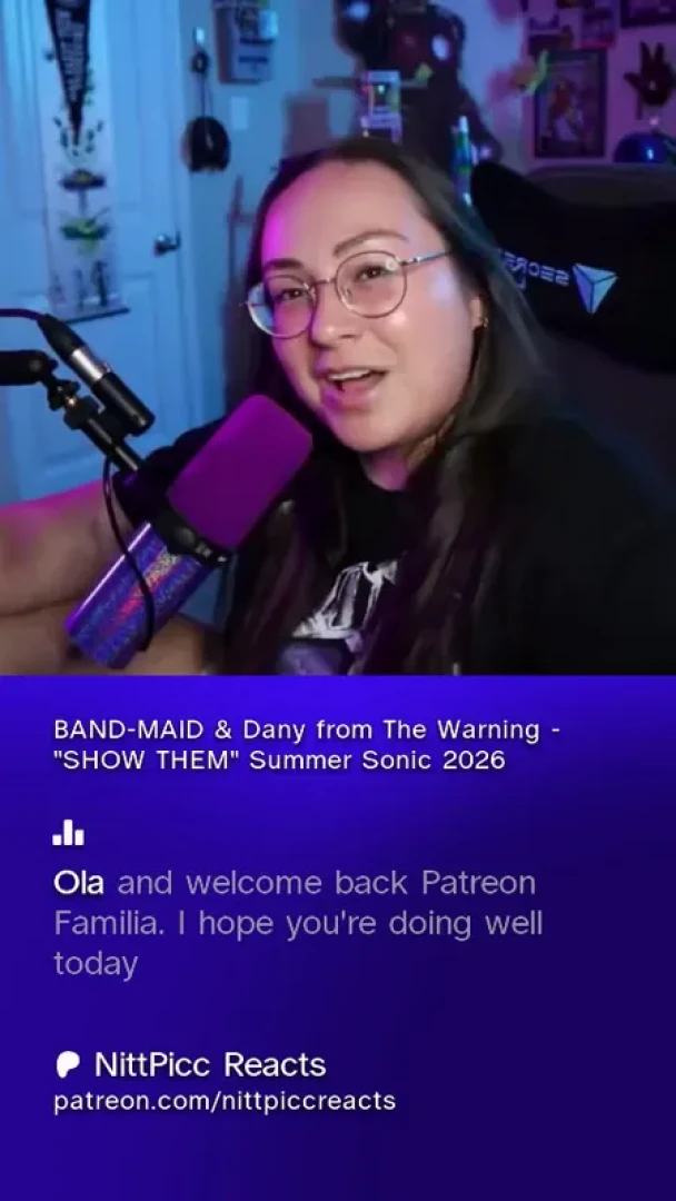 NittPicc Reacts - BAND-MAID & Dany from The Warning - "SHOW THEM" Summer Sonic 2026