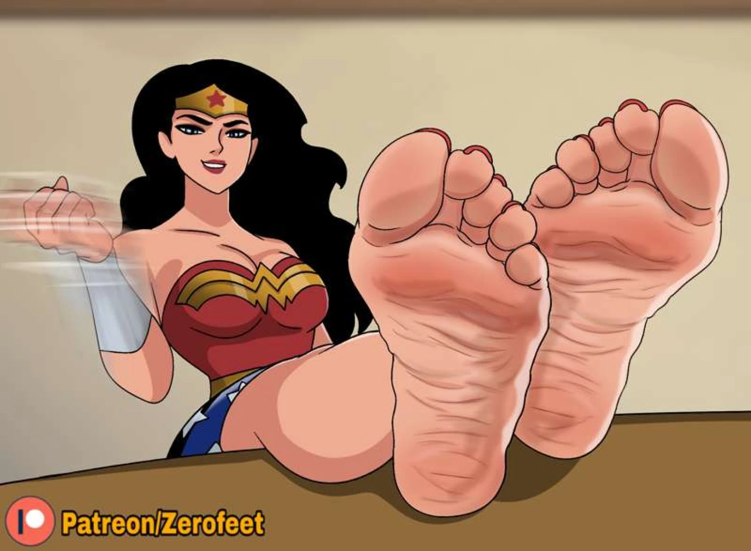 ZeroFeet - Wonder Woman Feet