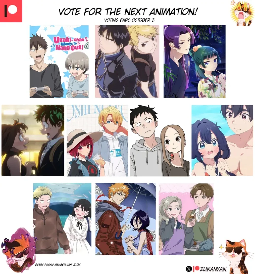 Zukanyan - 24th community vote starts!