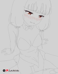 Zukanyan - Miko x Ishigami - wip 1