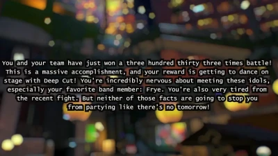 yume's studio - Meeting Frye Backstage During a Splatfest  [Short and Sweet]  [Splatoon Roleplay Audio] [Splatfest Ambiance]  part 2
