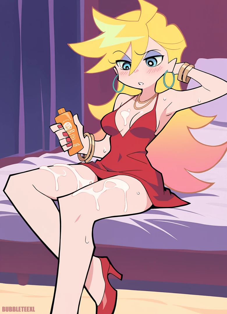 BubbleTeeXL - (Extra) Panty | Panty & Stocking with Garterbelt