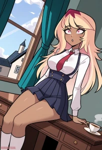 BubbleTeeXL - (Extra) Verosika Mayday | Helluva Boss (Request)
