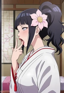 BubbleTeeXL - Hinata Hyuga | Naruto (Request)
