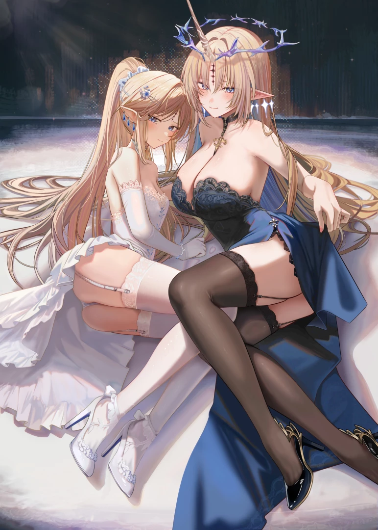 ruzhai -  【大小卡 Cartethyia x Fleurdelys】差分 5P