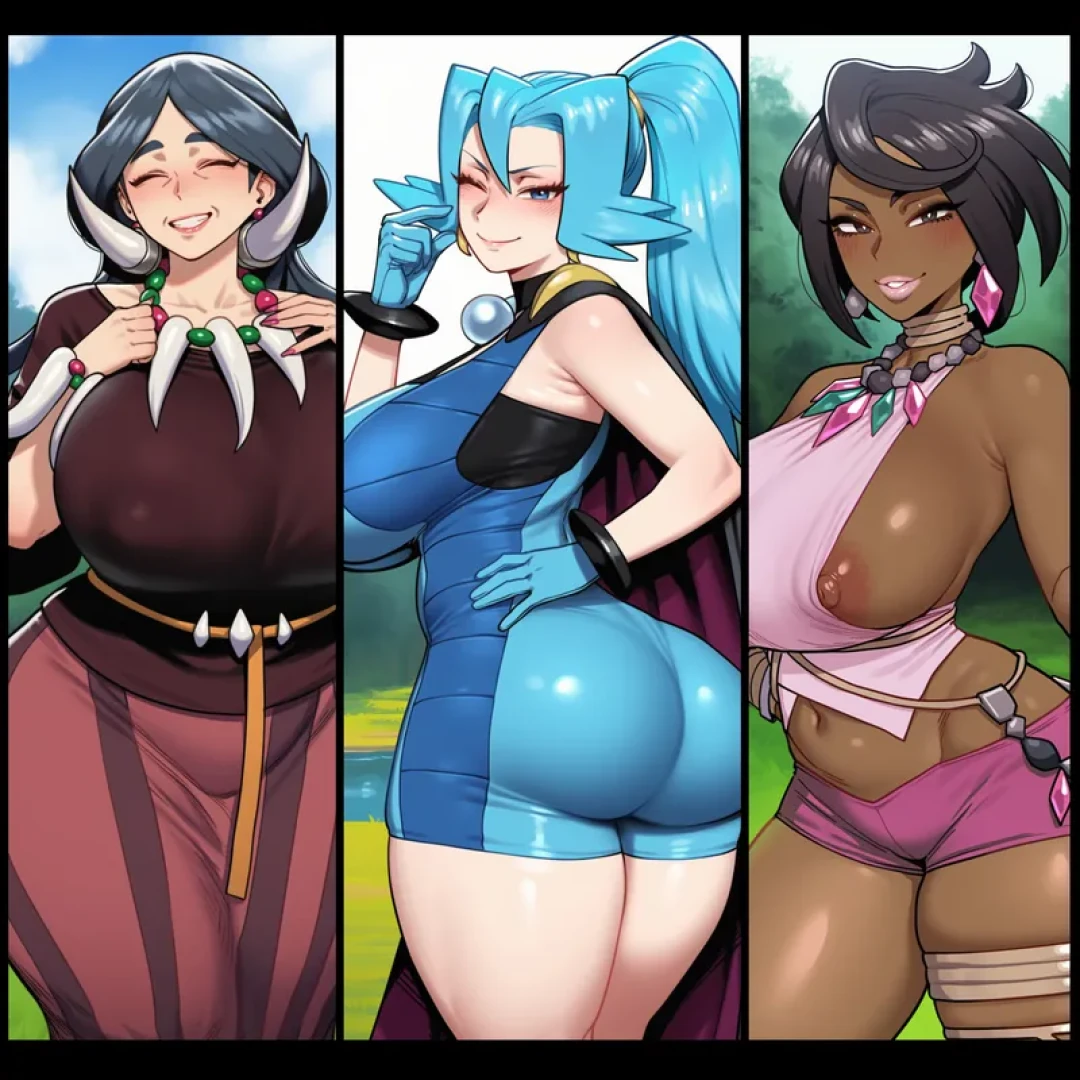 1-A Dot - Pokemon Girls x Machamp 09.26